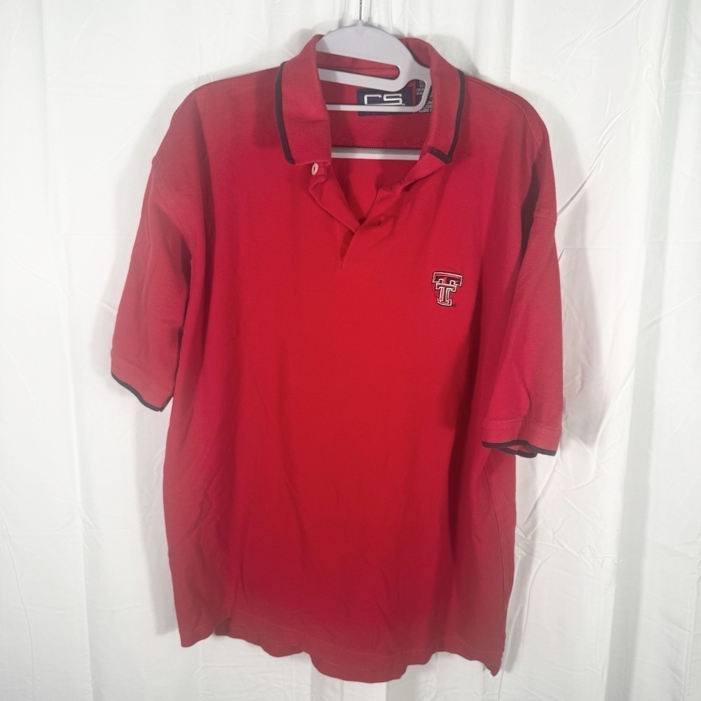 Texas Tech Red Raiders polo shirt RS sports collared golf shirt embroidered